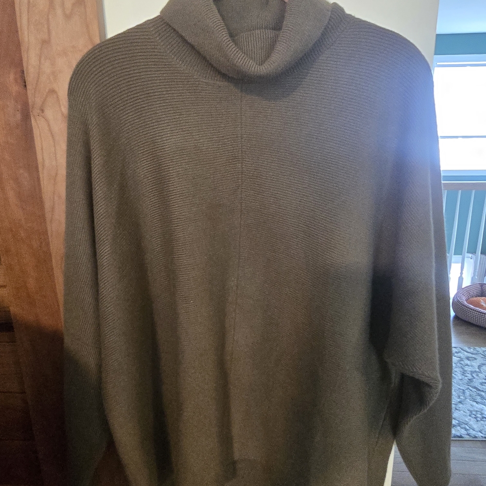 Kate & Mallory Olive Turtleneck Sweater